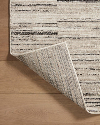 Loloi II Darby Charcoal / Sand 18" x 18" Sample Rug