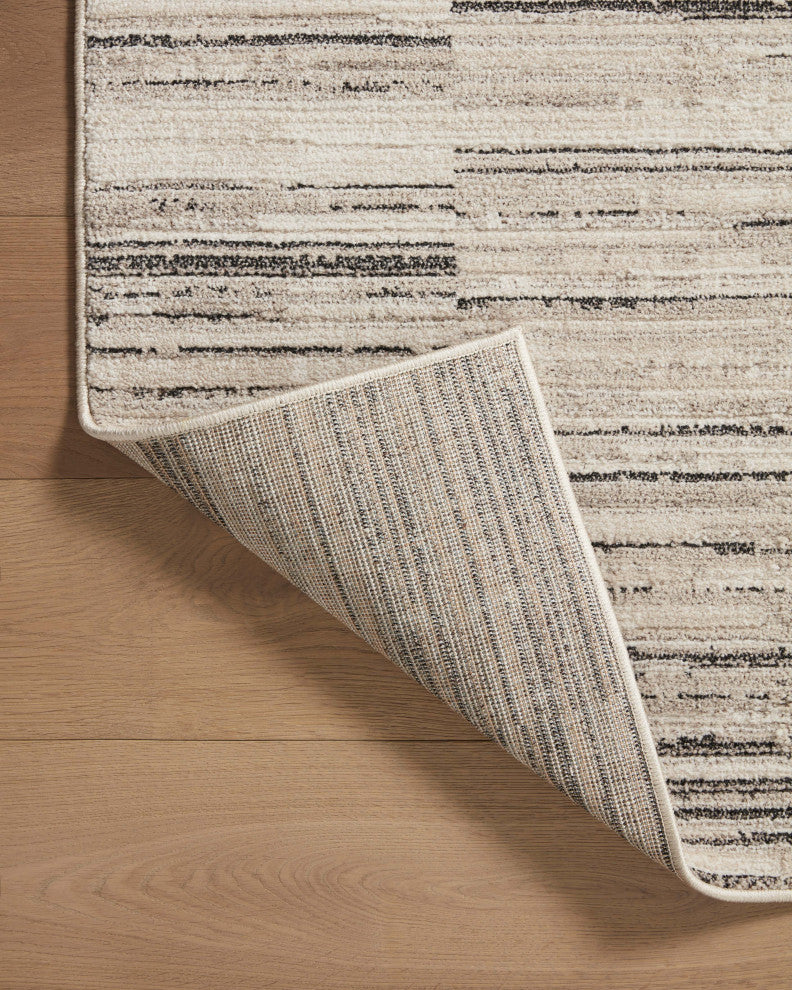 Loloi II Darby Charcoal / Sand 18" x 18" Sample Rug