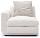 Perry Chenille Modular Corner Chair, Laf