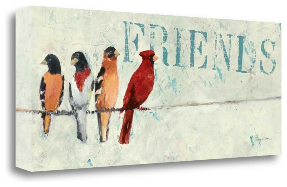 "The Usual Suspects Panel IV - Friends" By Avery Tillmon, Gallery Wrap Canvas