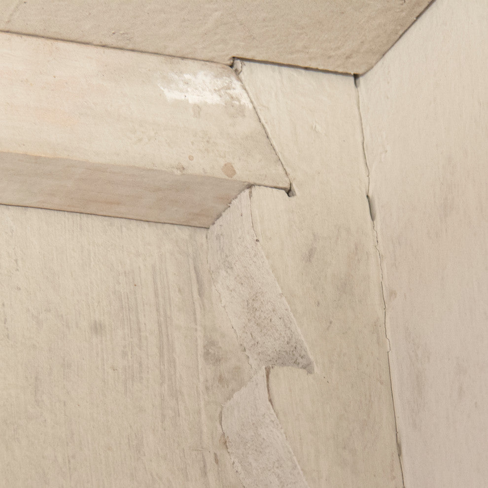 Chaline Cabinet, Distressed Taupe