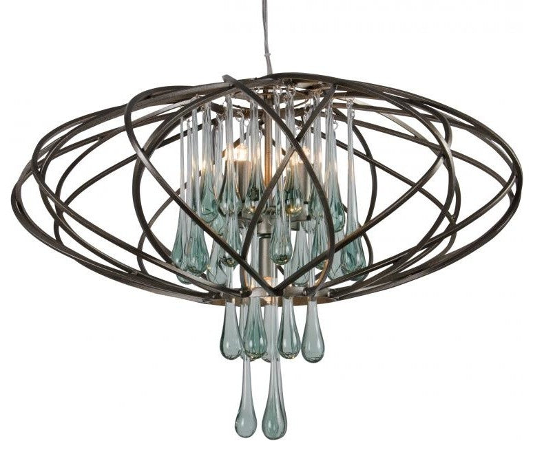 Varaluz Area 51 5-Lt Pendant - New Bronze