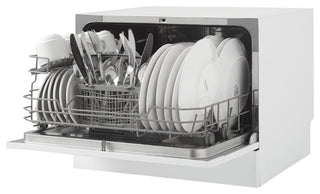 Danby DDW621 22"W 6 Place Setting Energy Star Countertop Front - White