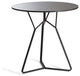 OASIQ SERAC 72 Dining Table, Frame: Anthracite, Top: Black HPL