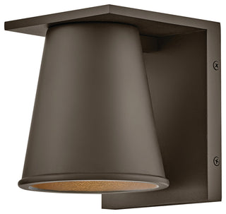 Hinkley Hans Extra Small Wall Mount Lantern, Architectural Bronze