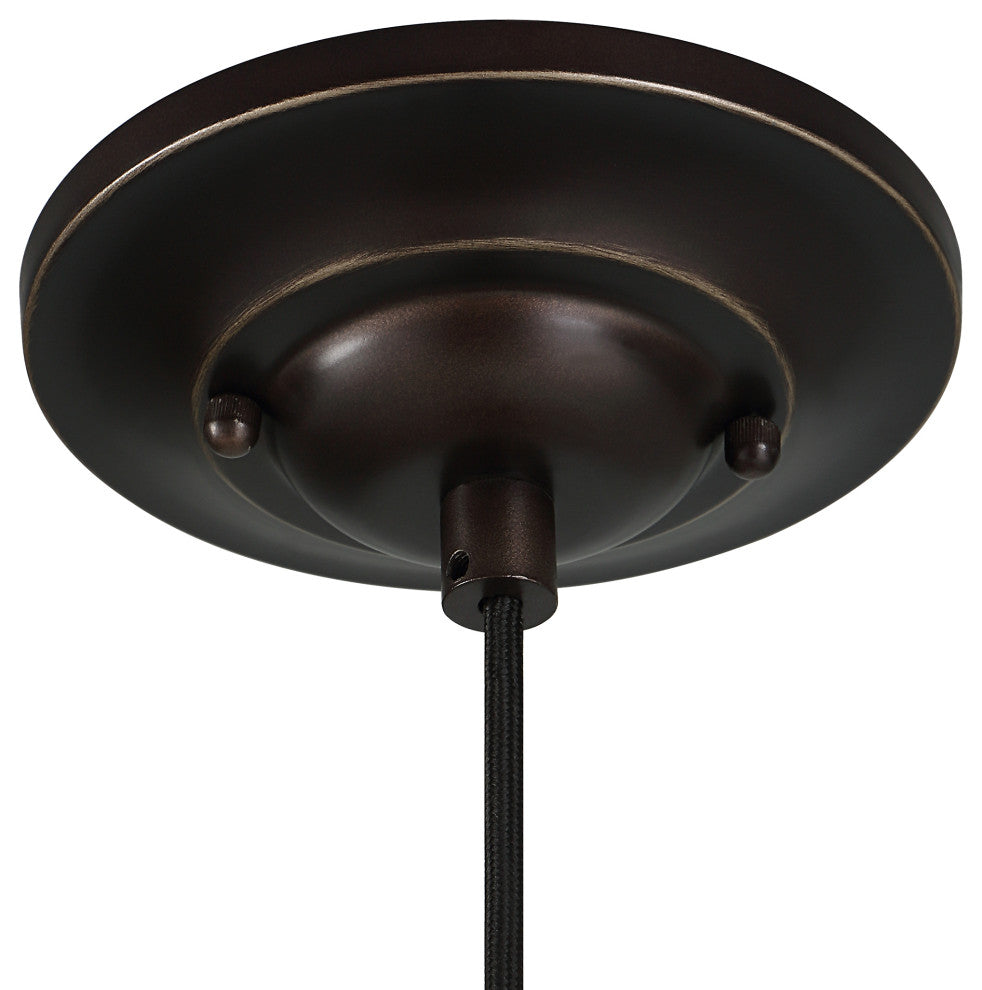 Uttermost Placuna 1-Light Pendant, Bronze