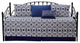 Montegomery 6 Piece Quilted Daybed Set, Blue, Daybed (75"x39")