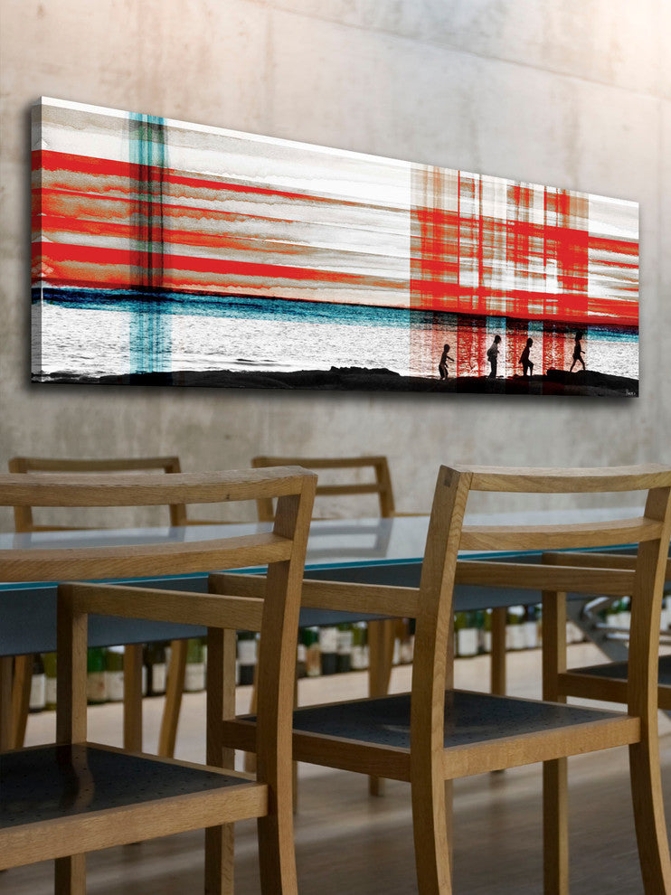 "Playa Vik" Fine Art Canvas Print, 60"x20"