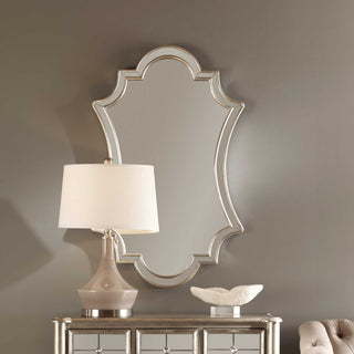 Curved Shaped Venetian Wall Mirror