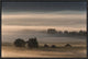 "Dense Fog Over The Moos" Framed Canvas Giclee by Nina Pauli, 25x17"