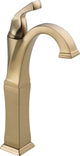 Delta Dryden Single Handle Vessel Bathroom Faucet, Champagne Bronze, 751-CZ-DST