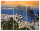 Rio Landscape Panorama, Landscape Triptych Canvas Art Print, 36x28, 3 Panels