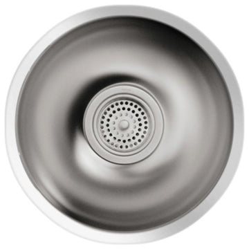 Kohler K-3339 Single Basin Stainless Steel Bar Sink - Stainless Steel