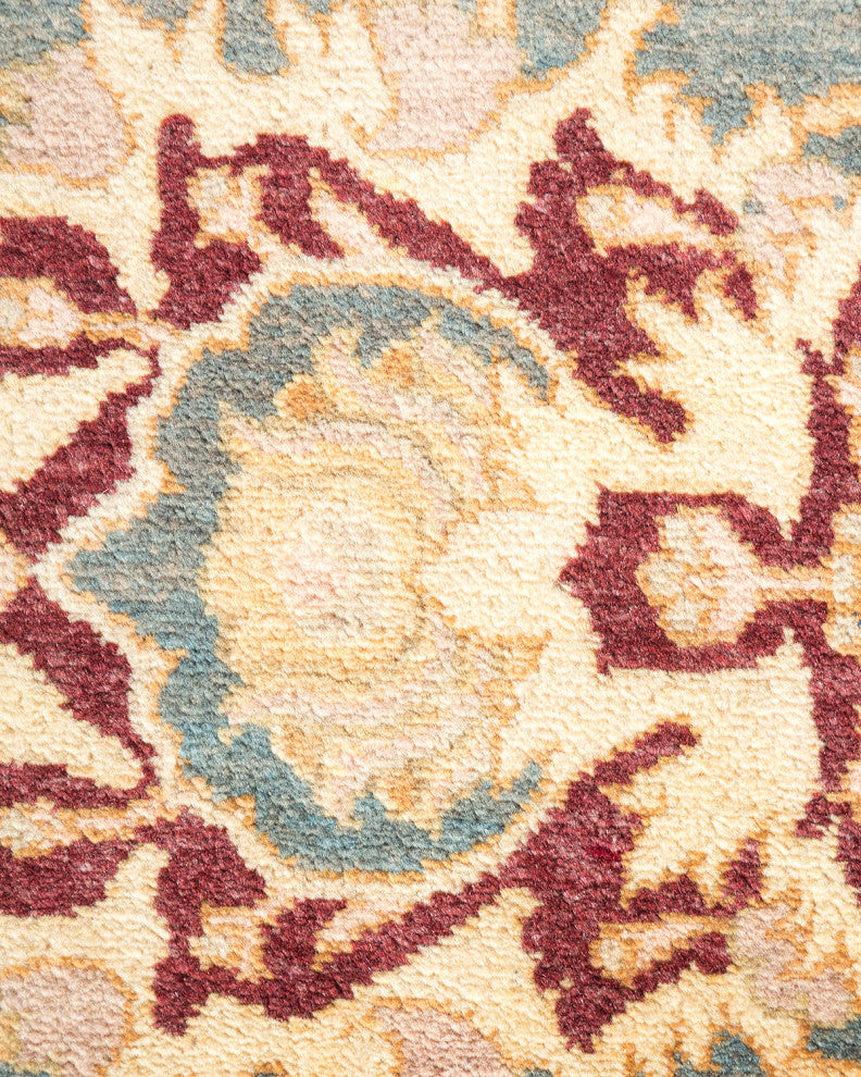 Anna, One-of-a-Kind Hand-Knotted Area Rug Gray, 6'1"x9'1"