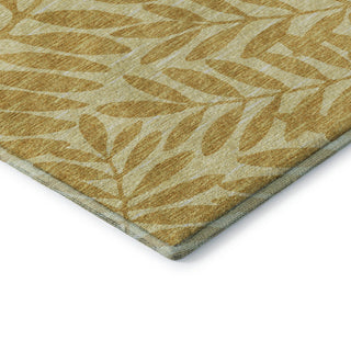 Addison Premium Washable Mayfield AMF111 Yellow 10' x 14' Rug