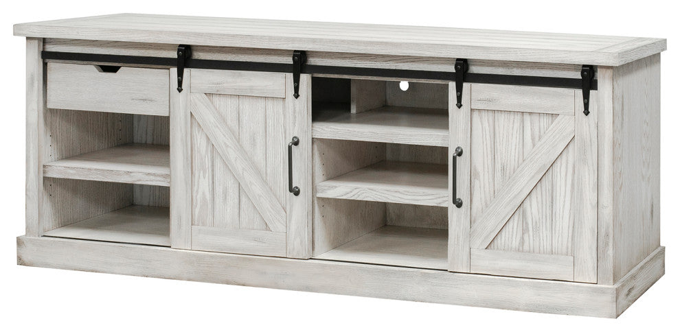 Avondale 80" TV Console Barn Door