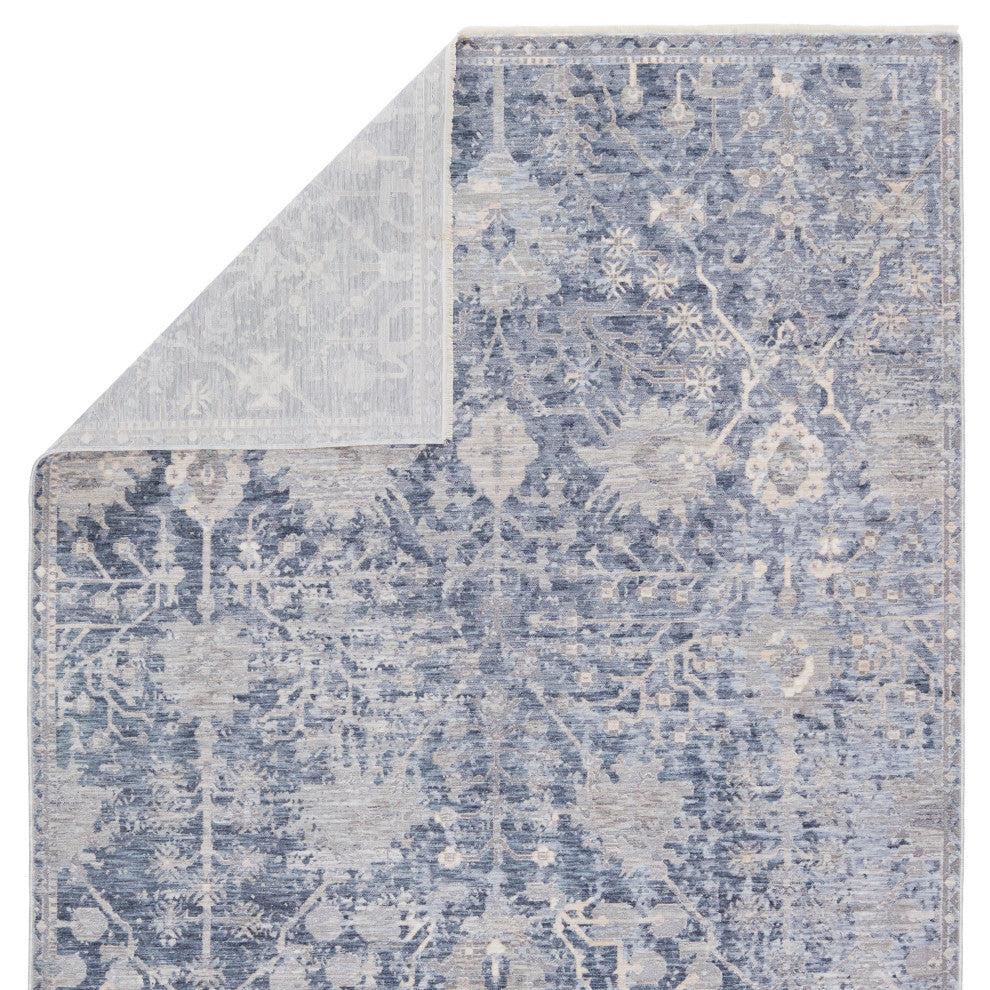 Jaipur Living Seraph Medallion Area Rug, Blue/Gray, 10'x14'