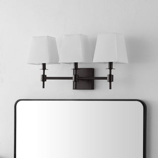 Safavieh Clelia 3Lt 21.25" Wall Sconce, Black