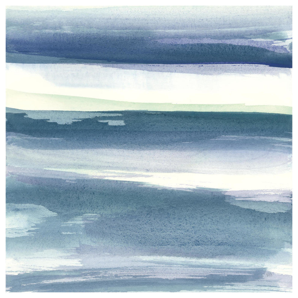 "Mint Dawn I" Digital Paper Print by Chris Paschke, 42"x42"