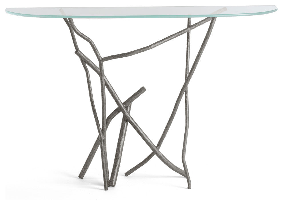 Brindille Console Table, Natural Iron Finish