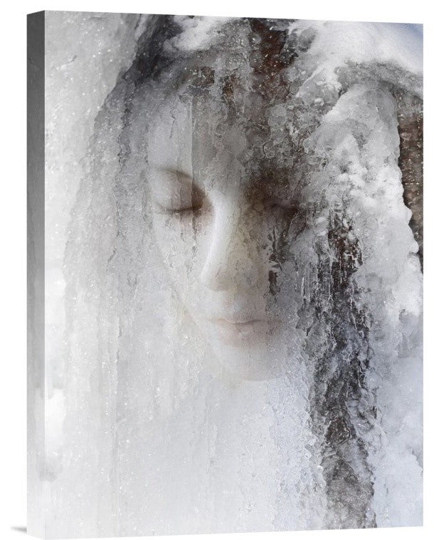 "Ice Queen" Stretched Canvas Giclee by Jeffrey Hummel, 12"x16"