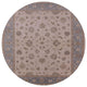 Ahgly Company Indoor Round Mid-Century Modern Area Rugs, 7' Round