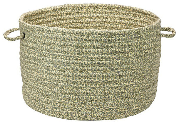 Colonial Mills Basket Solid Fabric Basket Wild Flower Round