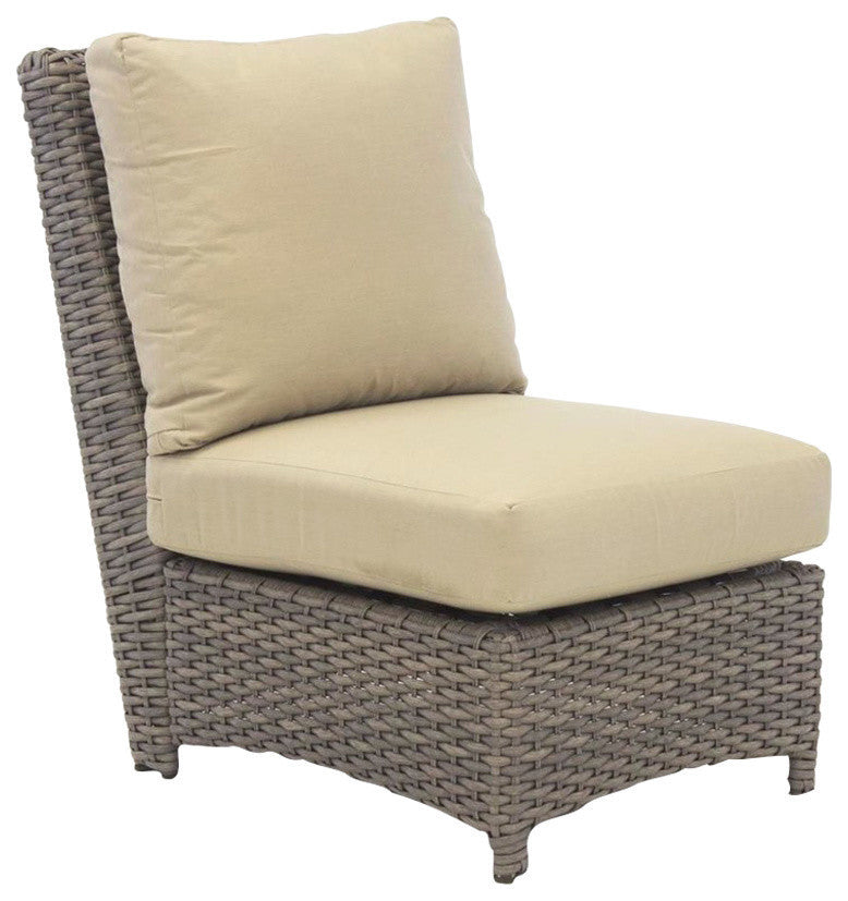 St. Tropez Armless Piece, Cornsilk