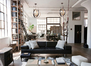 Luna 4 Light Bronze & Gold Sphere Mini Chandelier