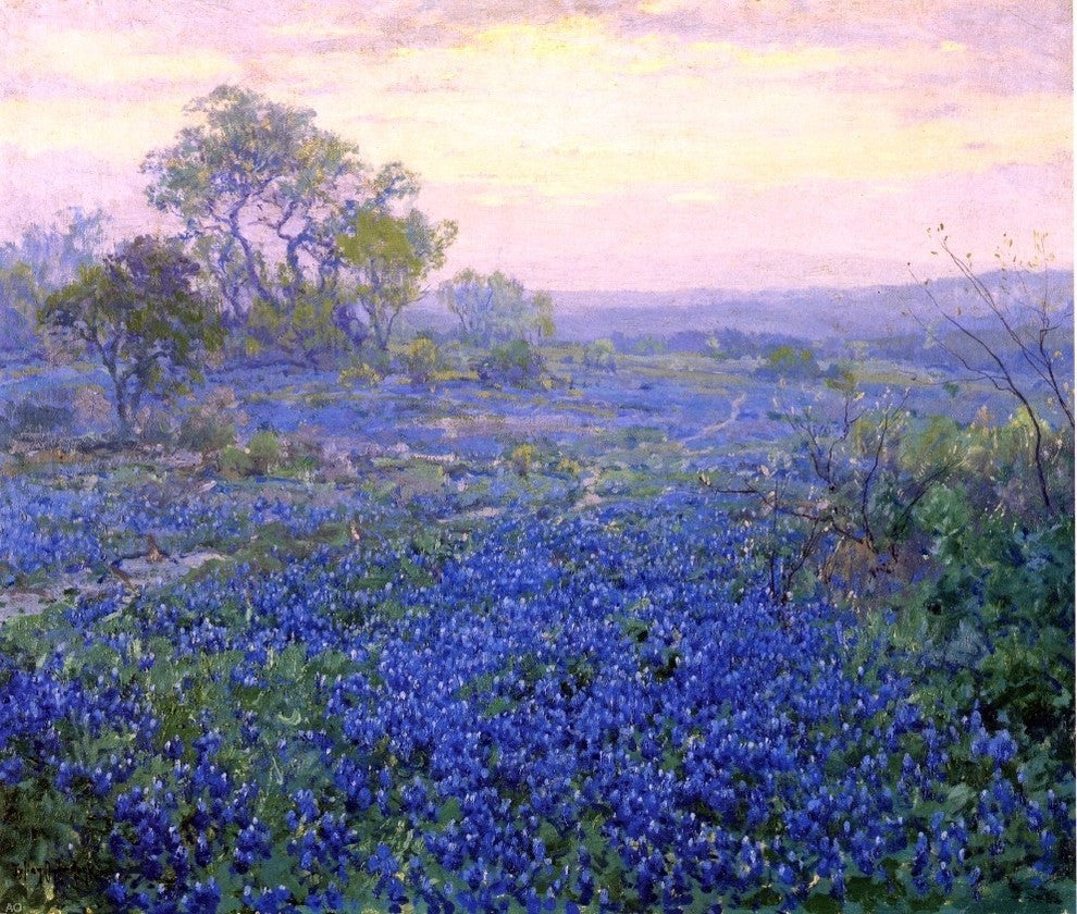 Julian Onderdonk A Cloudy Day Bluebonnets near San Antonio Texas Wall Decal