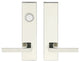 Tokyo Lever, Tubular Dummy Entry, Dummy Cylinder, RH, Polished Stainless Steel