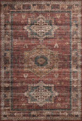 Loloi Washable Anniston Spice/Multi Rug, 2'x5'