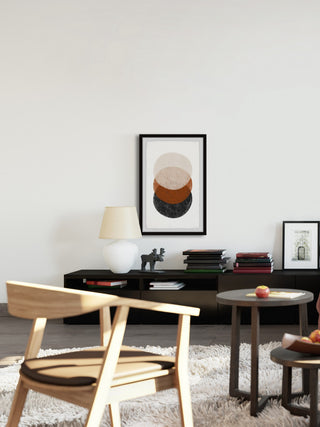 "Sphere Transformation" Framed Painting Print, 16x24