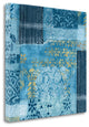 "Alhambra III Indigo" By Wild Apple Portfolio, Giclee on Gallery Wrap Canvas