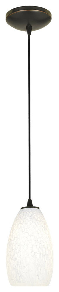 Access Lighting Champagne Pendant 28012-1C-ORB/WHST, Oil Rubbed Bronze