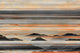 "Desert Mountains" Painting Print on White Wood, 24"x16"