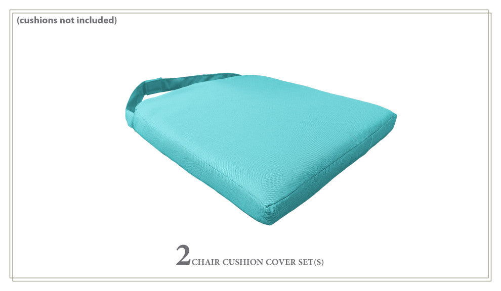2 Covers for Dining Chair Cushions