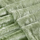 Plain Faux Fur Throw Blanket, Sage, 50''x60''