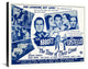 "Abbott & Costello - The Time Of Their Lives" Canvas Giclee, 30"x24"