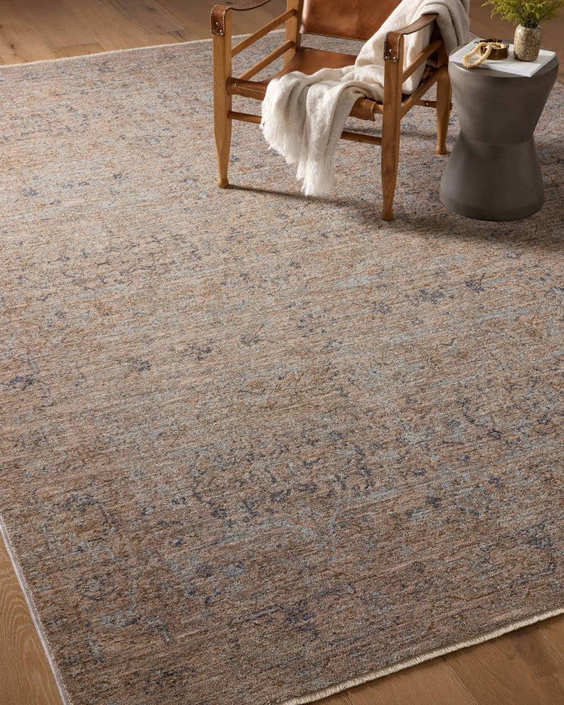 Angela Rose x Loloi Blake Taupe / Blue 2''-0" x 3''-0" Accent Rug