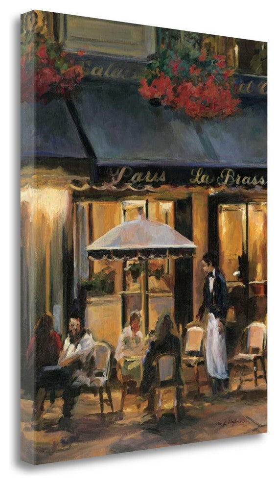"La Brasserie II" By Marilyn Hageman, Giclee Print on Gallery Wrap Canvas
