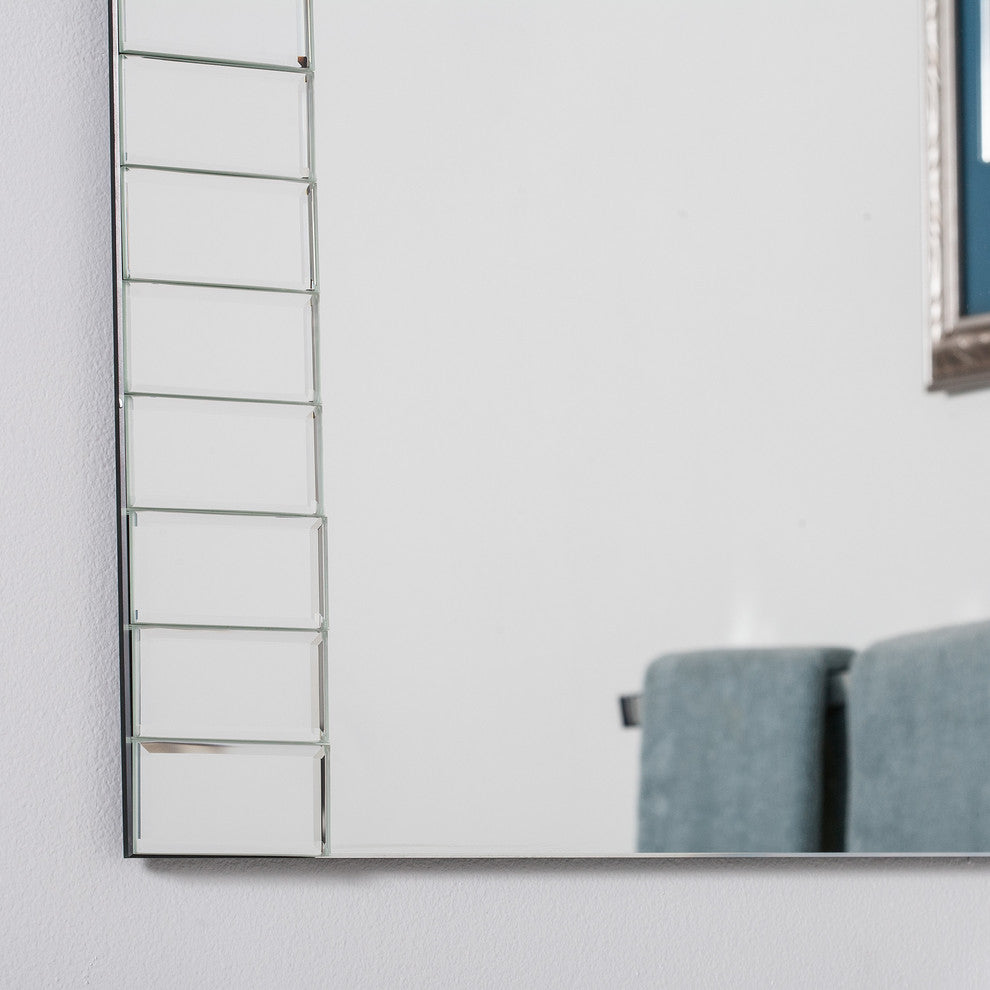 Beveled Bathroom Mirror