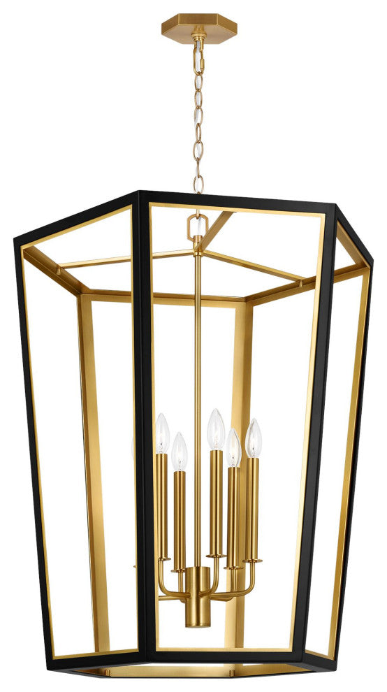 Curt Large Lantern, Midnight Black