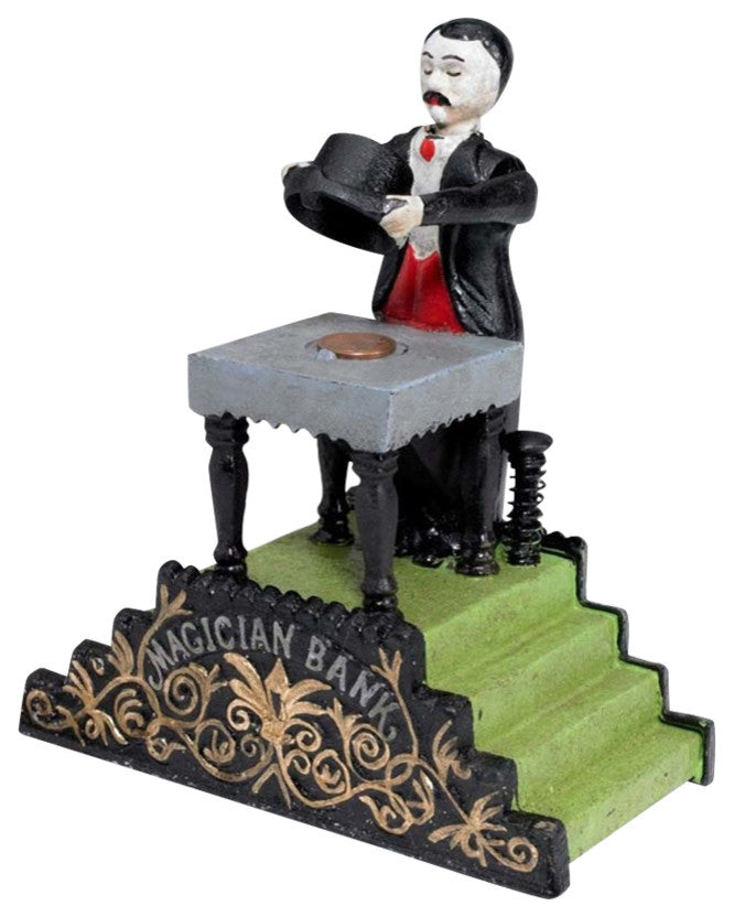 Maitland the Magician Mechanical Bank