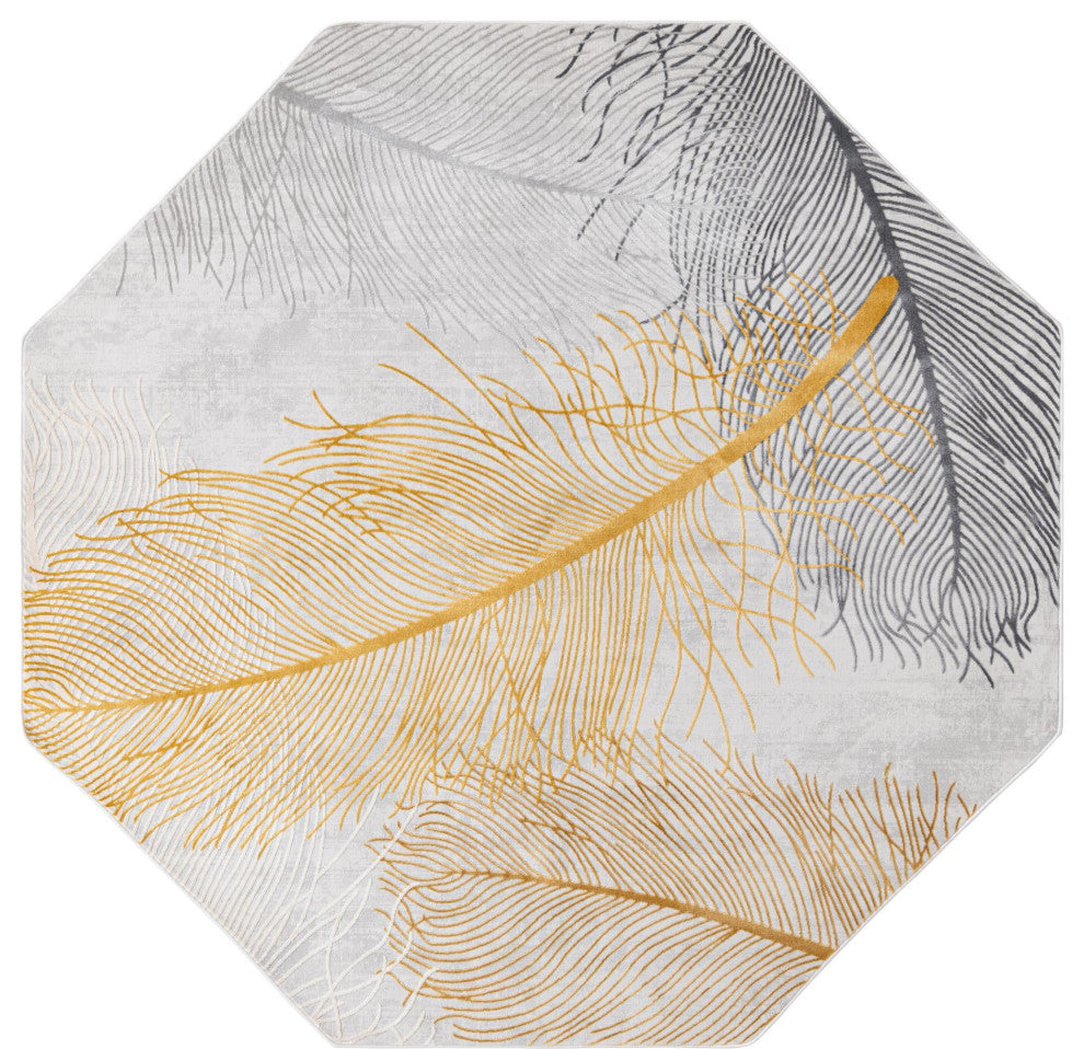 Unique Loom Camilla Finsbury Rug, 7'8"x7'8"