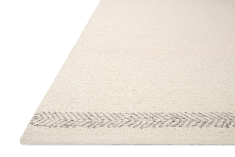 Loloi Reyla Ivory / Silver 2''-6" x 13'' Area Rug