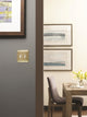 Amerock 2 Toggle Wall Plate, Golden Champagne