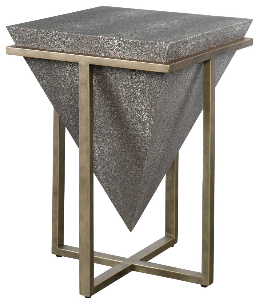 Uttermost - 25123 - Accent Table - Bertrand - Aged Gold