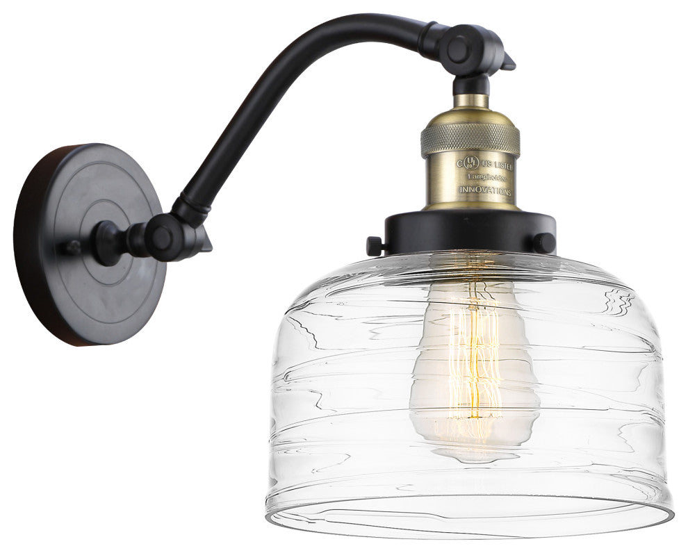Innovations 515-1W-BAB-G713-LED 1-Light Sconce, Black Antique Brass