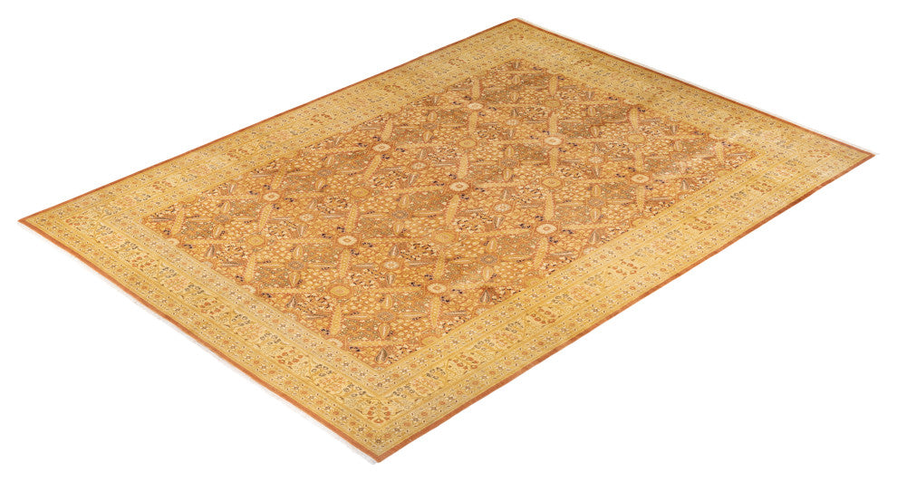 Mogul, One-of-a-Kind Hand-Knotted Area Rug Brown, 10'2"x13'10"